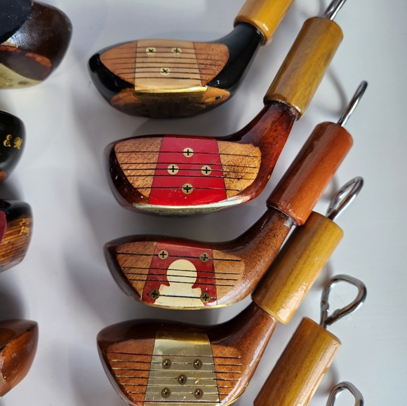 Set Of 12 Real VTG Golf Club Bottle Opener Wilson Wilson, Spalding, RAM, PGA Etc - Picture 10 of 16